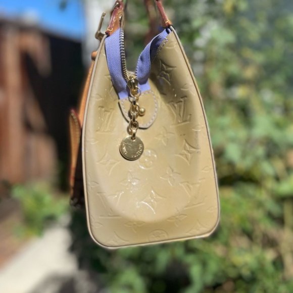 Louis Vuitton purple Brea MM lila monogram Vernis - Picture 2 of 13